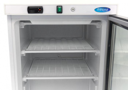 Congelator alb 200 litri cu usa sticla si 3 compartimente [2]