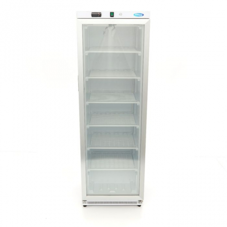 Congelator alb 400 litri cu usa sticla si 6 rafturi fixe [5]