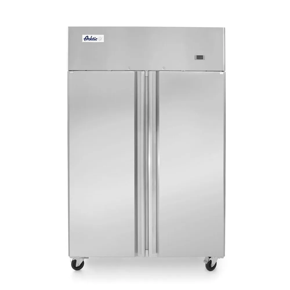 Echipamente Frigorifice - Congelator cu 2 usi, 900L, racire fortata, inox, termostat