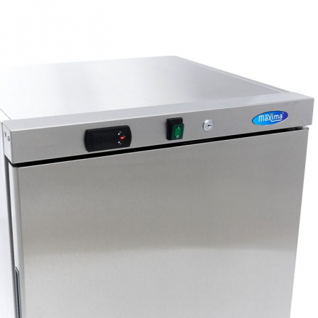 Congelator inox 200 litri cu 2 rafturi fixe si afisaj digital [1]