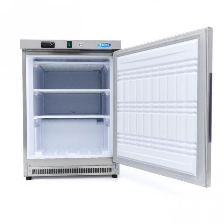 Congelator inox 200 litri cu 2 rafturi fixe si afisaj digital [2]