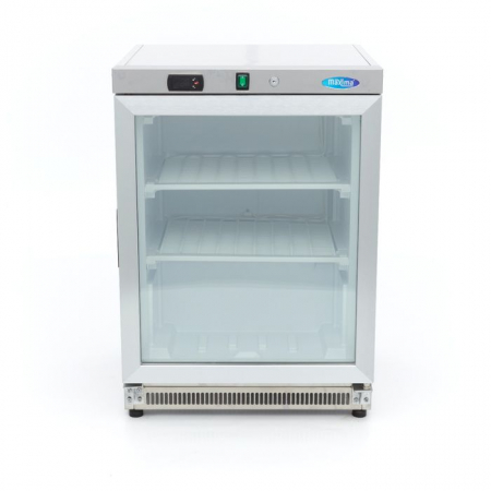 Congelator inox 200 litri cu usa sticla si 3 compartimente [5]