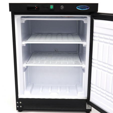 Congelator negru 200 litri cu 2 rafturi fixe si afisaj digital [2]