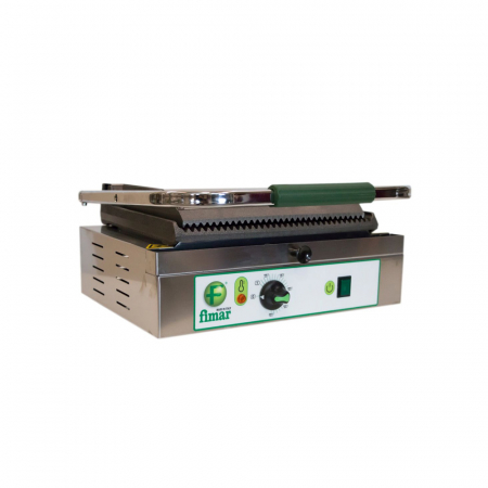 Gratare contact grill - Contact grill 340×230 mm striat, 230V, 2,2 kW, PE35RN