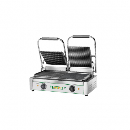 Gratare contact grill - Contact grill mixt dublu, 230V, 3,6 kW, EG03M