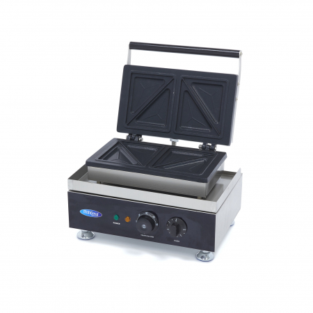 Gratare contact grill - Contact grill panini dublu, 230V, 1750W, 120×140 mm