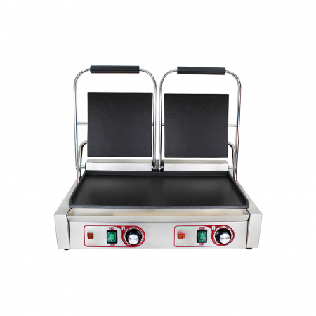 Gratare contact grill - Contact grill panini dublu neted, 230V, 3,6kW, BKG9