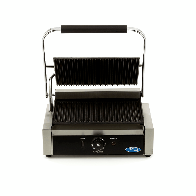 Contact grill striat panini sandwich, 230V, 2200 W, 335×220 mm [3]