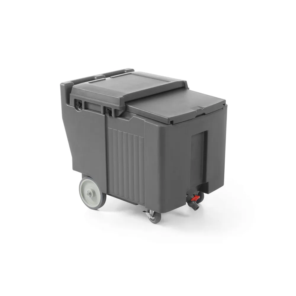 Cutii termoizolante - Container izolat pentru gheata, 110 l, 585x800x745 mm