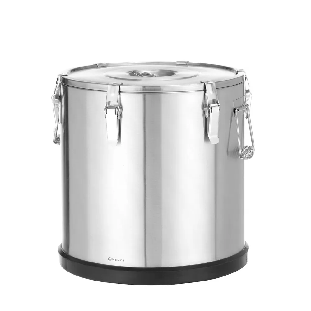 Linia 700 - Container izolat transport, 50 L, inox, 430x440mm, stivuibil