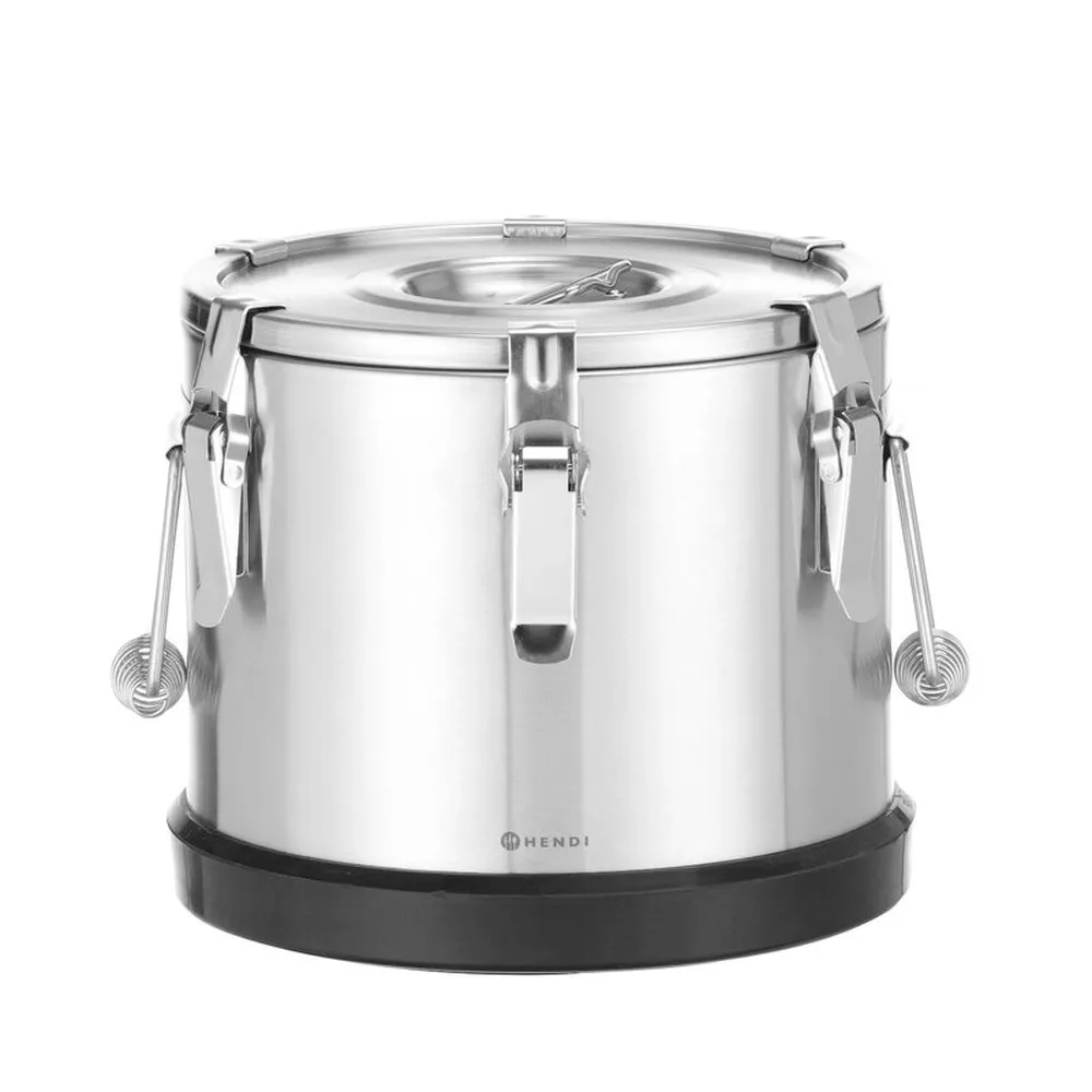 Linia 700 - Container transport alimentar, 10 L, inox, 300x270mm, stivuibil