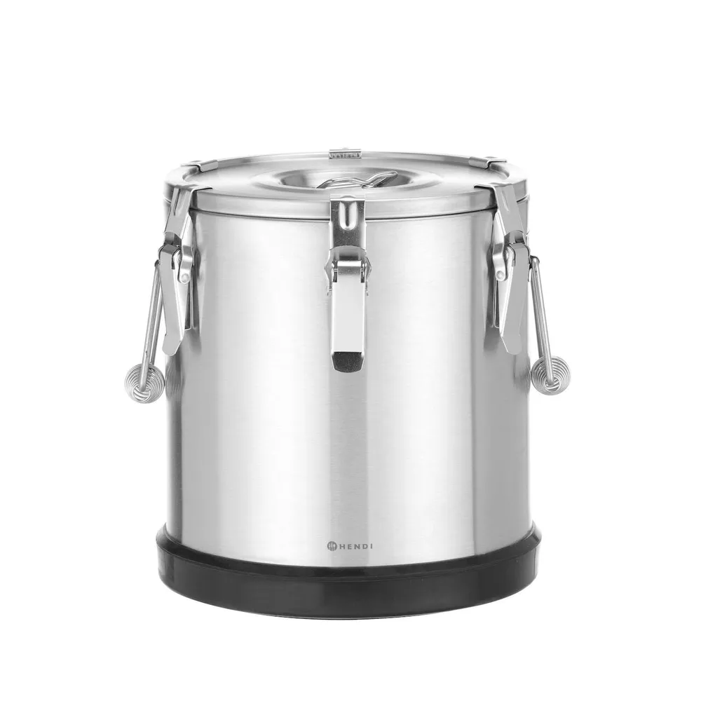 Linia 700 - Container transport alimentar, 15 L, inox, 300x330mm, stivuibil