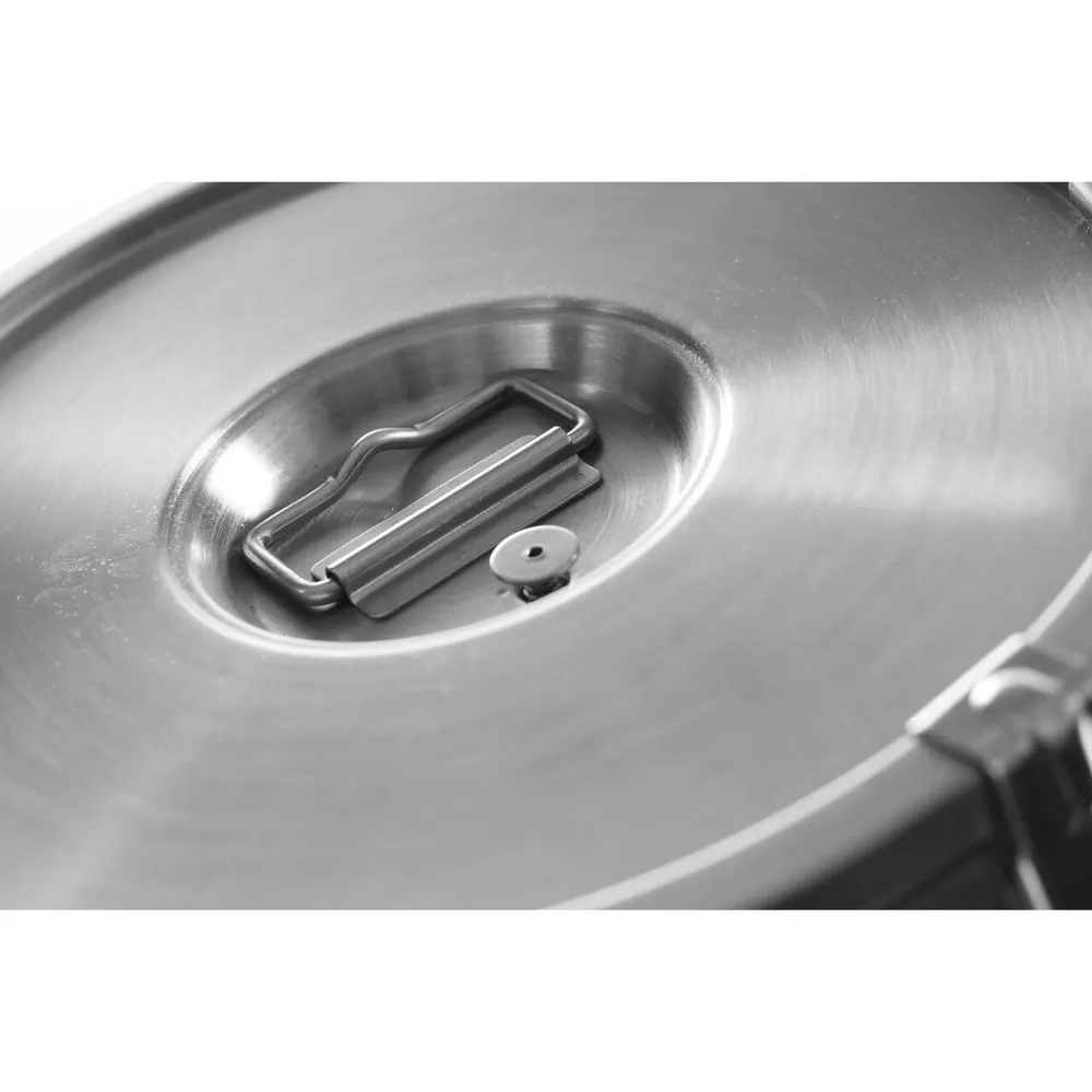 Container transport izolat, 35 L, inox, 300x455mm, stivuibil [1]