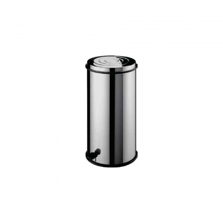 Cosuri gunoi inox - Cos de gunoi cu pedala, 40 litri, ø 320x740(h) mm, AV4661