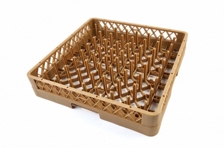Accesorii spalare vesela si igiena - Cos pentru farfurii (upright pins) 50 x 50cm