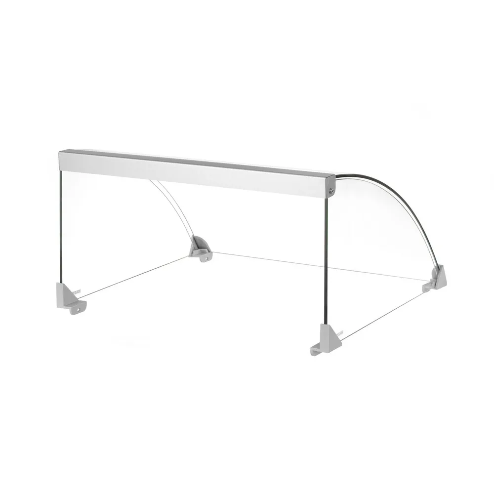 Gratare contact grill - Cupola sticla pentru grill carnati, 470x491 mm