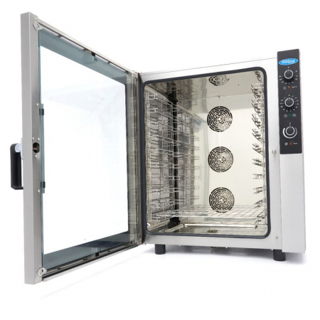 Cuptor Combi cu aburi 10 tavi 1/1 GN, analog, 400V, 11800W [5]