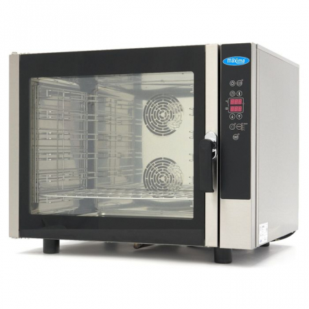Cuptor Combi cu aburi 6 tavi 1/1 GN, digital, 400V, 7900W [1]