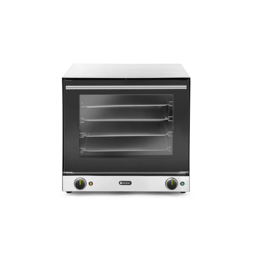 Cuptoare gastronomice - Cuptor convectie H90, 4 tavi, 2 ventilatoare, inox