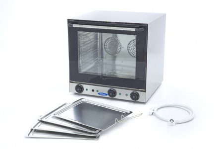Cuptor cu ventilatie, grill si aburi 4 tavi, timer integrat [5]
