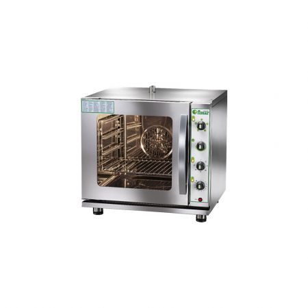 Cuptoare gastronomice - Cuptor electric analog cu convectie pentru gastronomie si umidificare automata, 230V, 3,1 kW, FN423EV