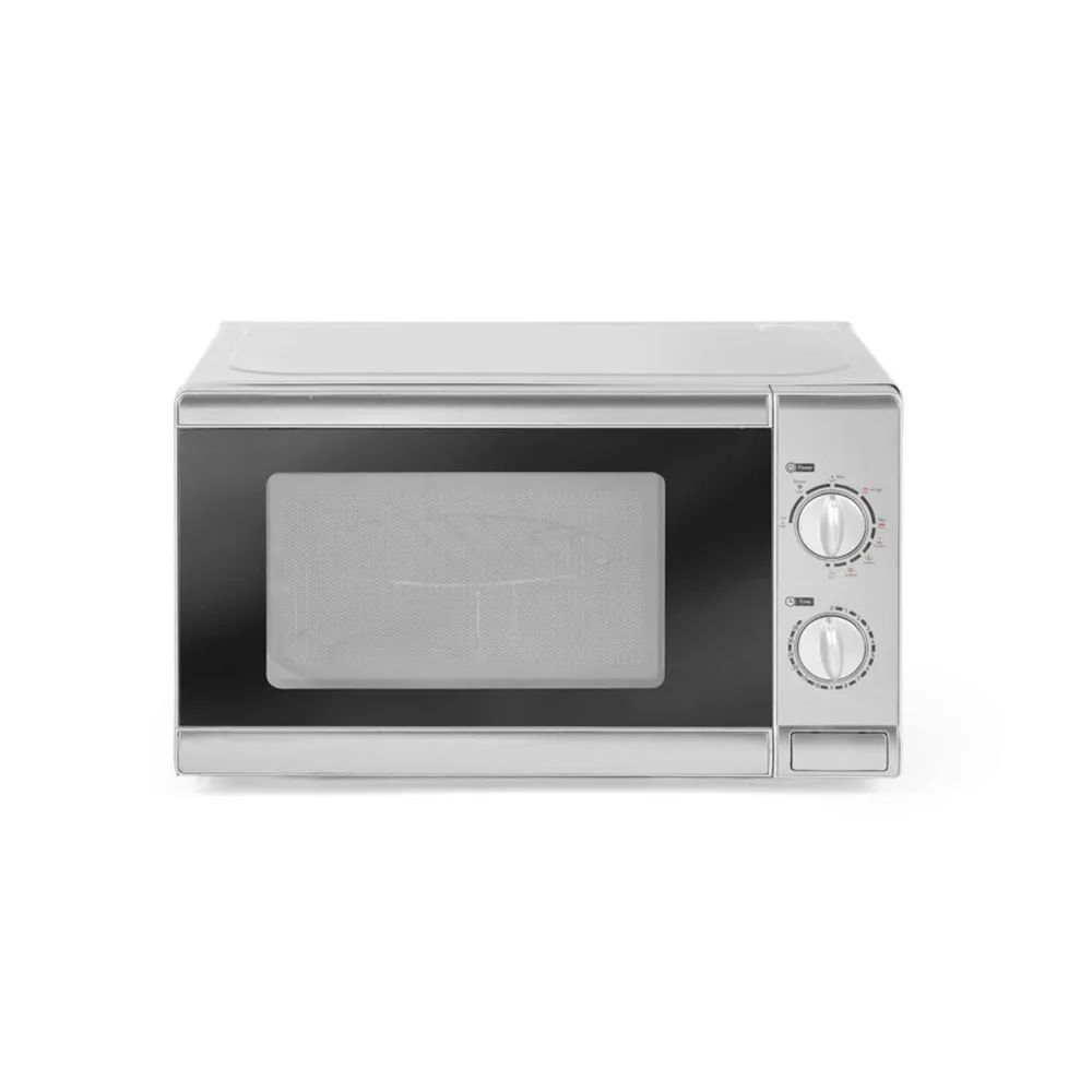 Cuptoare cu microunde - Cuptor microunde cu grill, 20L, inox, putere 700W