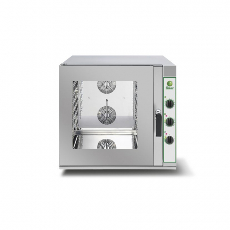 Cuptoare gastronomice - Cuptor mixt analog cu convectie si abur direct, 400V, 10,8 kW, TOP6M