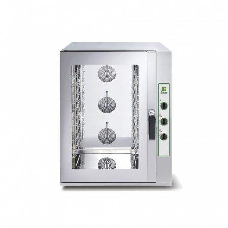 Cuptoare gastronomice - Cuptor mixt analog cu convectie si abur direct, 400V, 16,1 kW, TOP10M