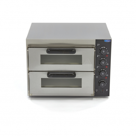 Cuptor pizza electric 2x40cm, 230V, 3 kW [6]