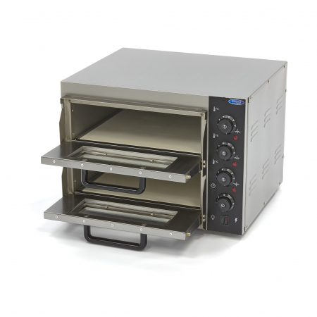 Cuptor pizza electric 2x40cm, 230V, 3 kW [2]