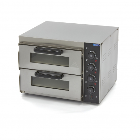 Echipamente Pizza - Cuptor pizza electric 2x40cm, 230V, 3 kW