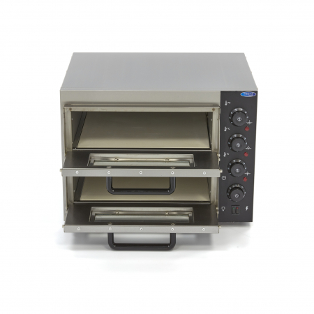 Cuptor pizza electric 2x40cm, 230V, 3 kW [10]