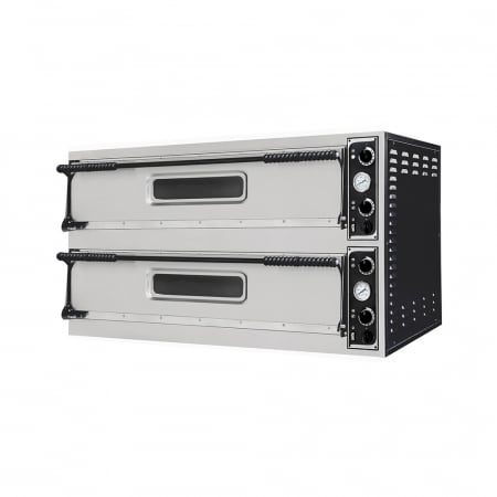 Cuptor pizza electric 2+2 pizze, Ø 35 cm, 10 kW, 400V [0]
