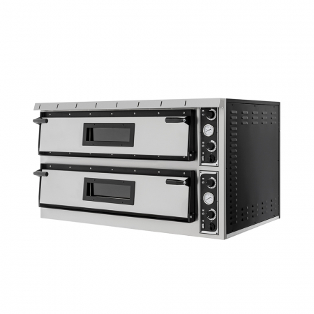 Echipamente Pizza - Cuptor pizza electric 9+9 pizze, Ø 35 cm, 26,4 kW, 400V