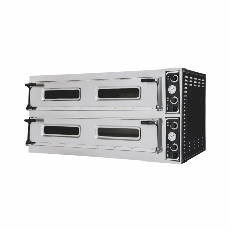 Cuptoare electrice pizza-patiserie - Cuptor pizza electric 9+9 pizze, Ø 35 cm, 30,6 kW, 400V