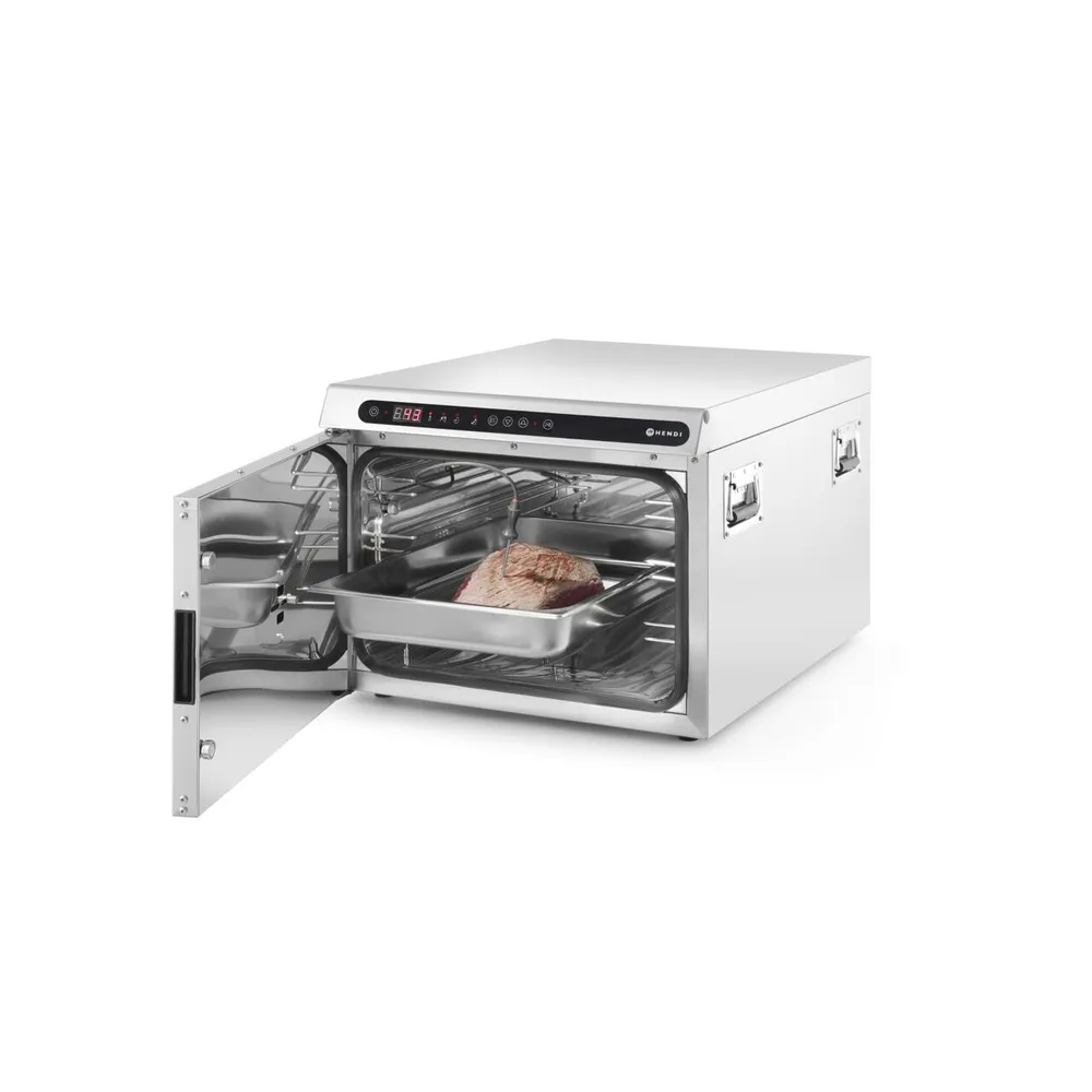 Cuptor temperatura joasa, inox, 495x690x415mm, 1200w [3]