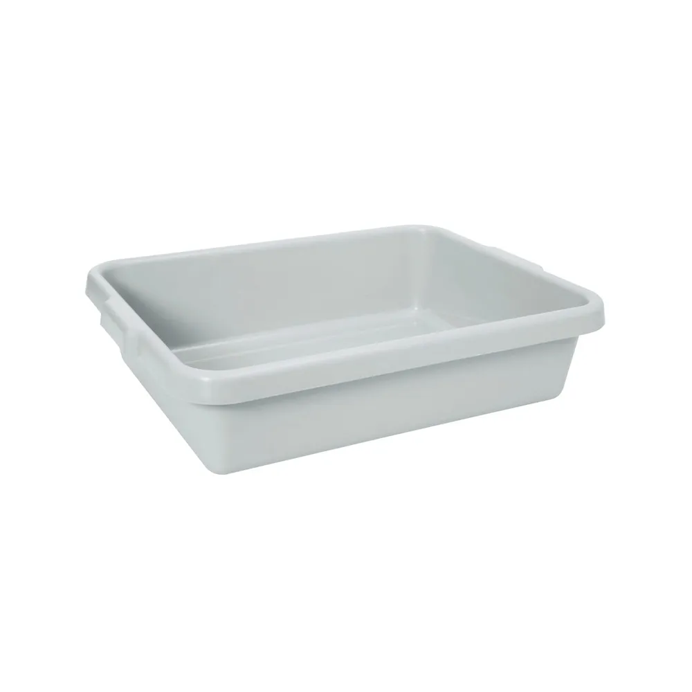 Accesorii spalare vesela si igiena - Cutie debarasare polipropilena, gri, 555x410x130mm