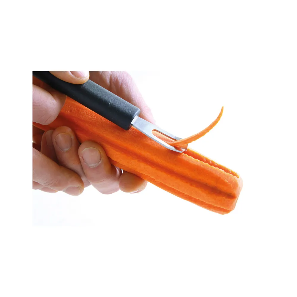 Cutit decojire si decorare, 150 mm, lama inox, cu canal [1]