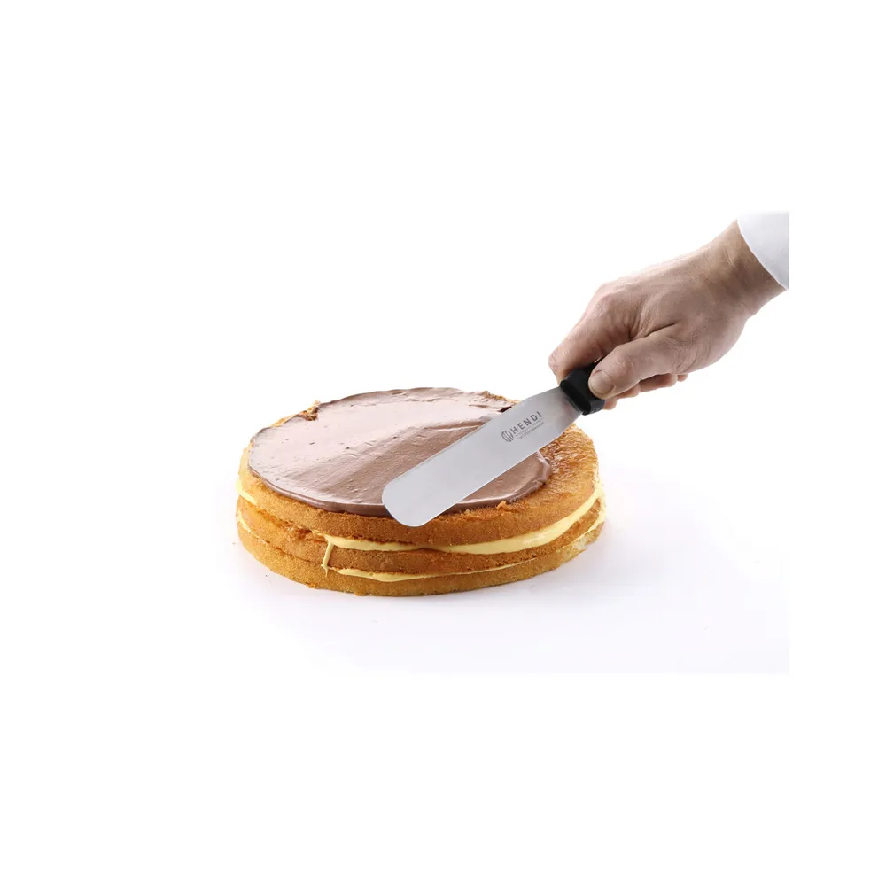 Cutit patiserie lama neteda pentru creme, inox, 203x34mm [1]