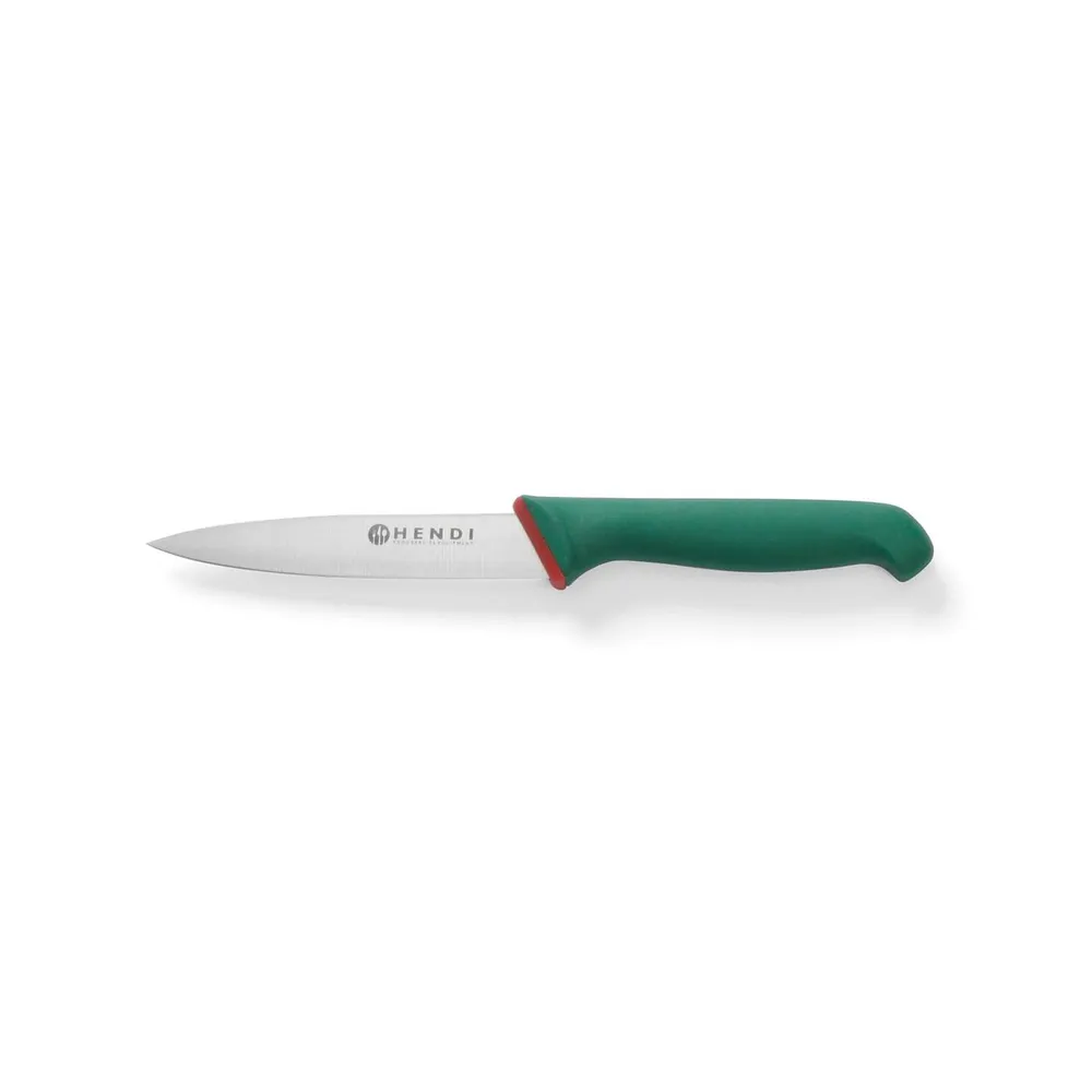 Bucatarie calda - Cutit profesional pentru legume, 210 mm, maner ergonomic verde