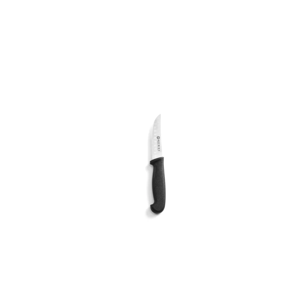 Cutite bucatarie - Cutit universal scurt, lama 9cm, maner negru, 19cm, HACCP