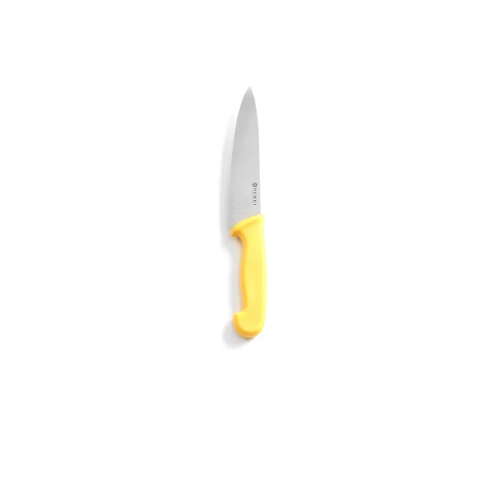 Cutite bucatarie - Cutitul bucatarului, 18cm, maner galben, 32cm, HACCP