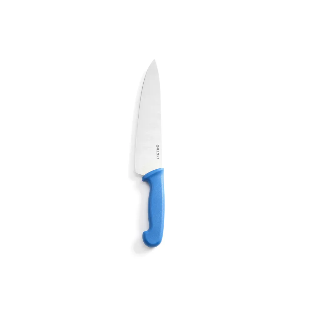 Bucatarie calda - Cutitul bucatarului, 240 mm, maner albastru HACCP