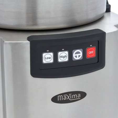 Cutter alimentar 18 litri, 2600W, inox, 2 viteze, pulse [5]