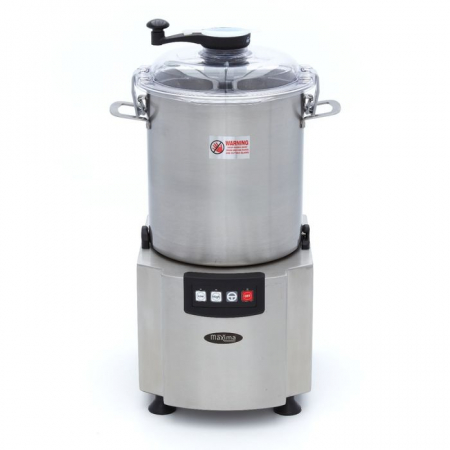 Cutter alimentar 18 litri, 2600W, inox, 2 viteze, pulse [8]