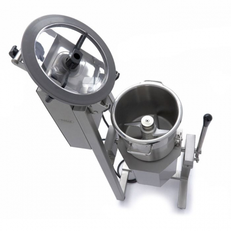 Cutter alimentar 20 litri, 2200W, 3 faze, cu bol rabatabil [2]