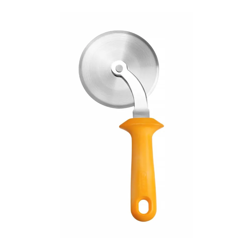 Echipamente Pizza - Cutter pizza, portocaliu, ø97 mm, inox, se poate spala in masina