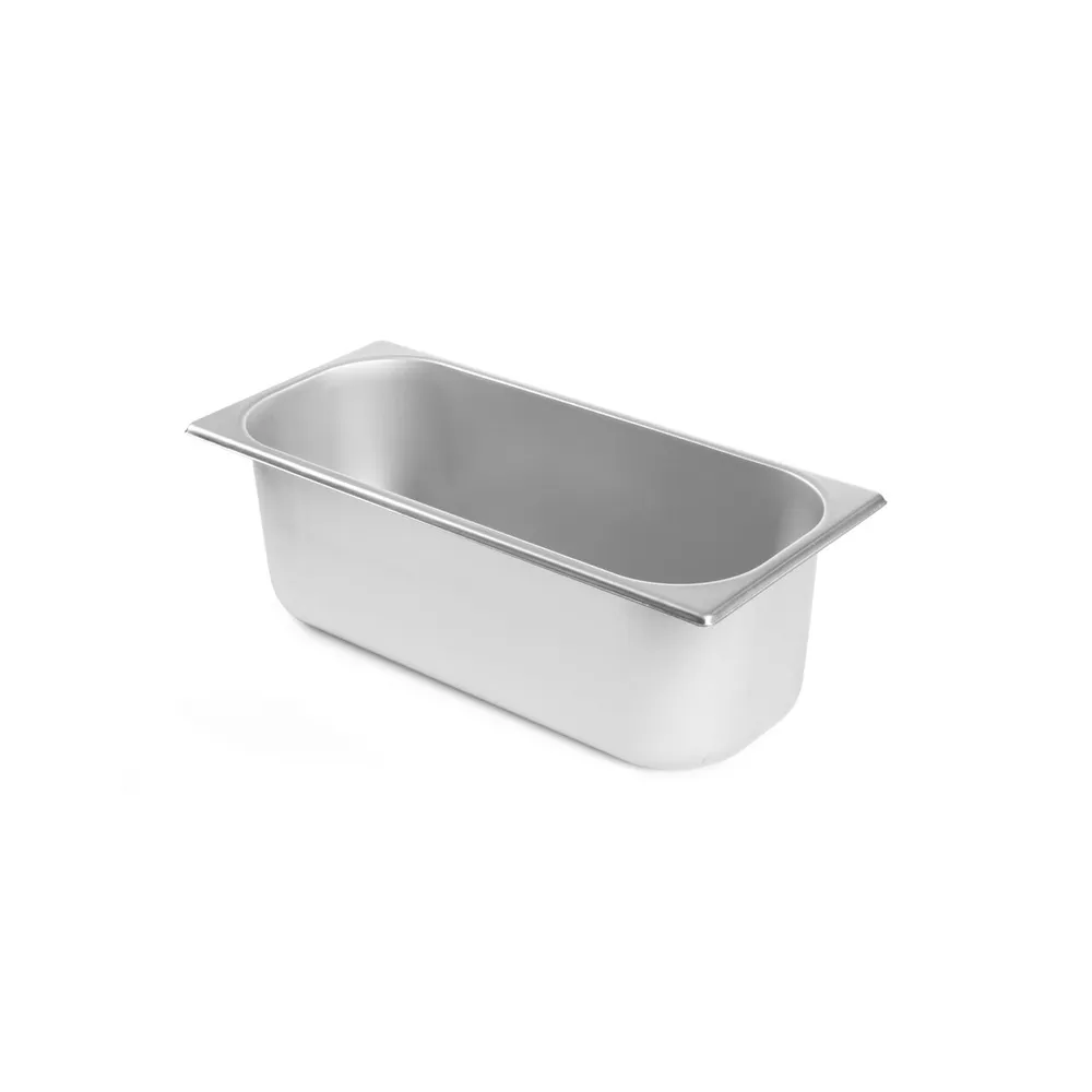 Accesorii gelaterie - Cuva inghetata inox Kitchen Line, 5 litri, 360x165x120mm
