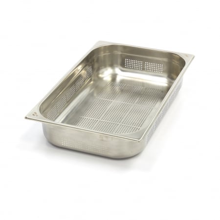 Tavi gastronomice inox - Cuva perforata inox GN 1/1, adancime 100 mm