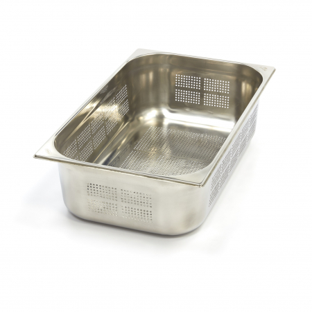 Tavi gastronomice inox - Cuva perforata inox GN 1/1, adancime 150 mm